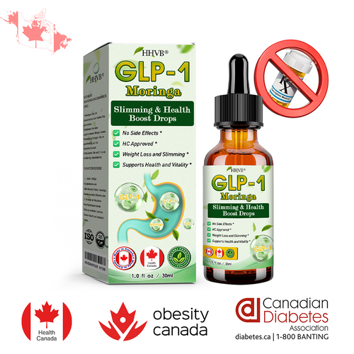 HHVB® GLP-1 Moringa Slimming & Health Boost Drops( 👨⚕️Food-grade fat burner – Developed by The Obesity Society)